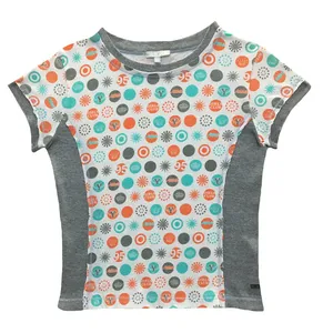 تی شرت آستین کوتاه دخترانه مدل 2323