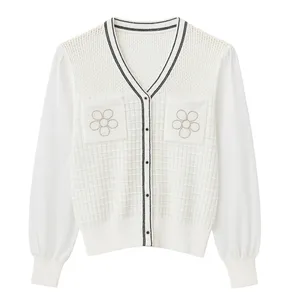 بلوز آستین بلند یقه هفت زنانه مدل newflo