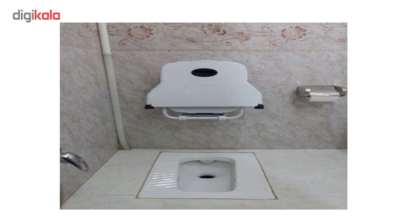 توالت فرنگی سینکو مدل تاشو دیواری