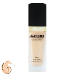 کرم پودر مری بل مدل ولوت مات شماره MF01 حجم 30 میلی لیتر