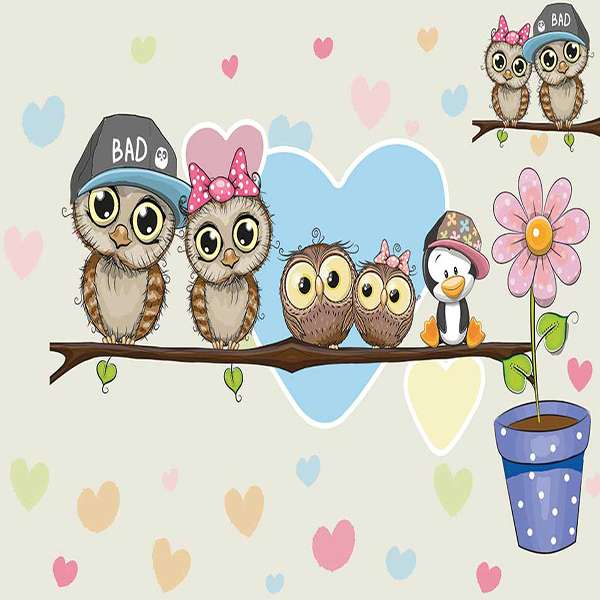 پوستر دیواری اتاق کودک مدل mt-83617