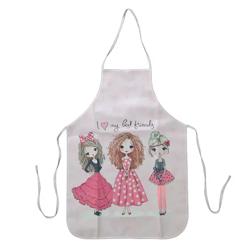 پیش بند آشپزخانه مدل girls کد 49