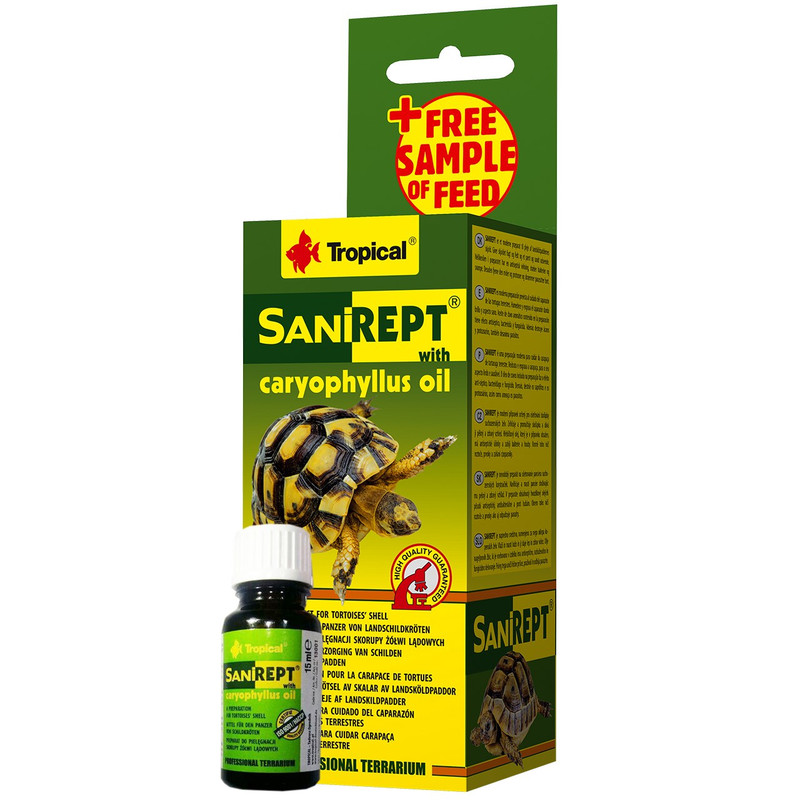 روغن مراقبت پوست لاک پشت تروپیکال مدل sanirept وزن 15ml