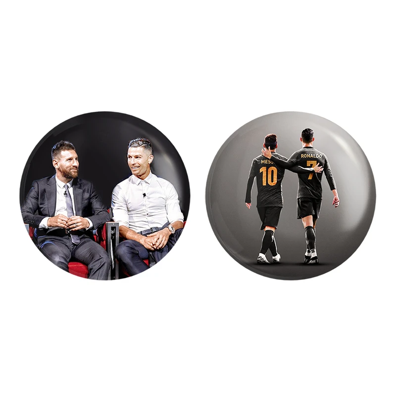 مگنت خندالو مدل کریستیانو رونالدو و لیونل مسی کد 1399714001 مجموعه 2 عددی