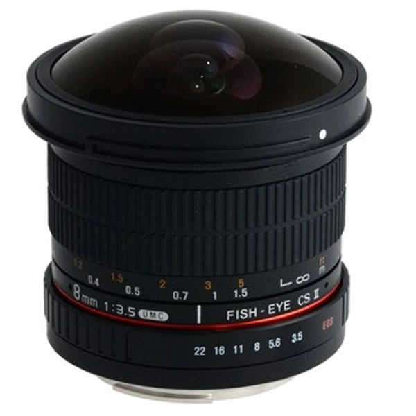 لنز سامیانگ سامیانگ 8mm f/3.5 Asph IF MC Fisheye CSII DH NIKON AE
