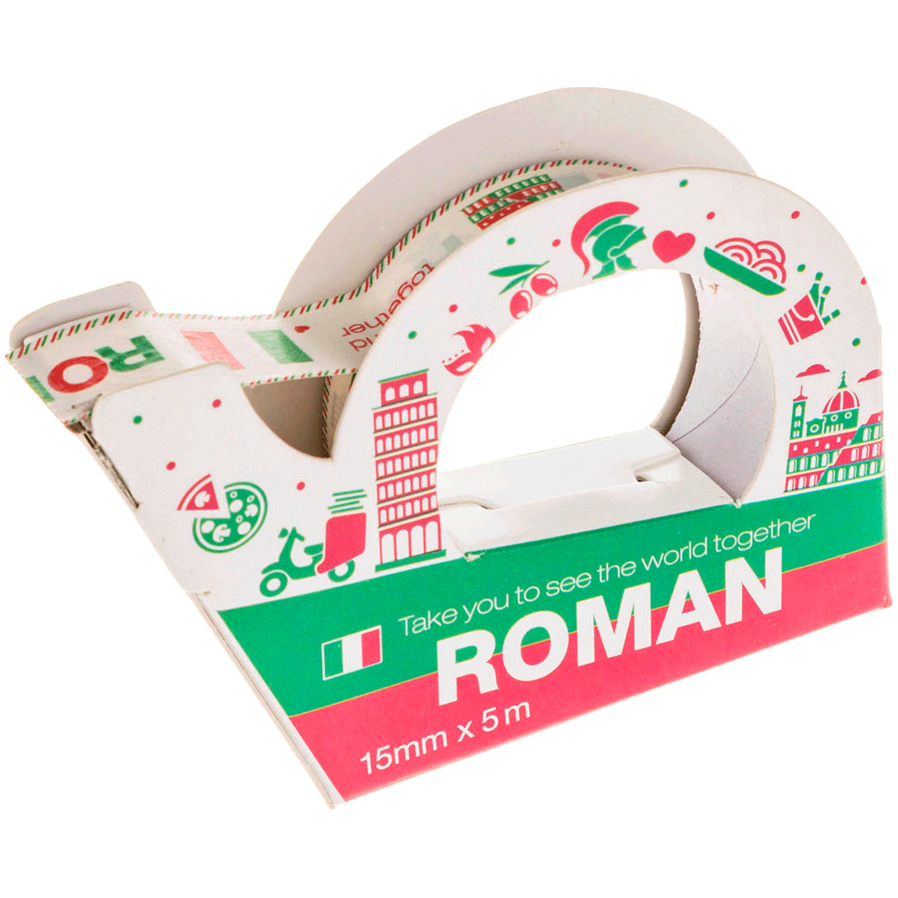 چسب فانتزی کاغذی مدل Roman