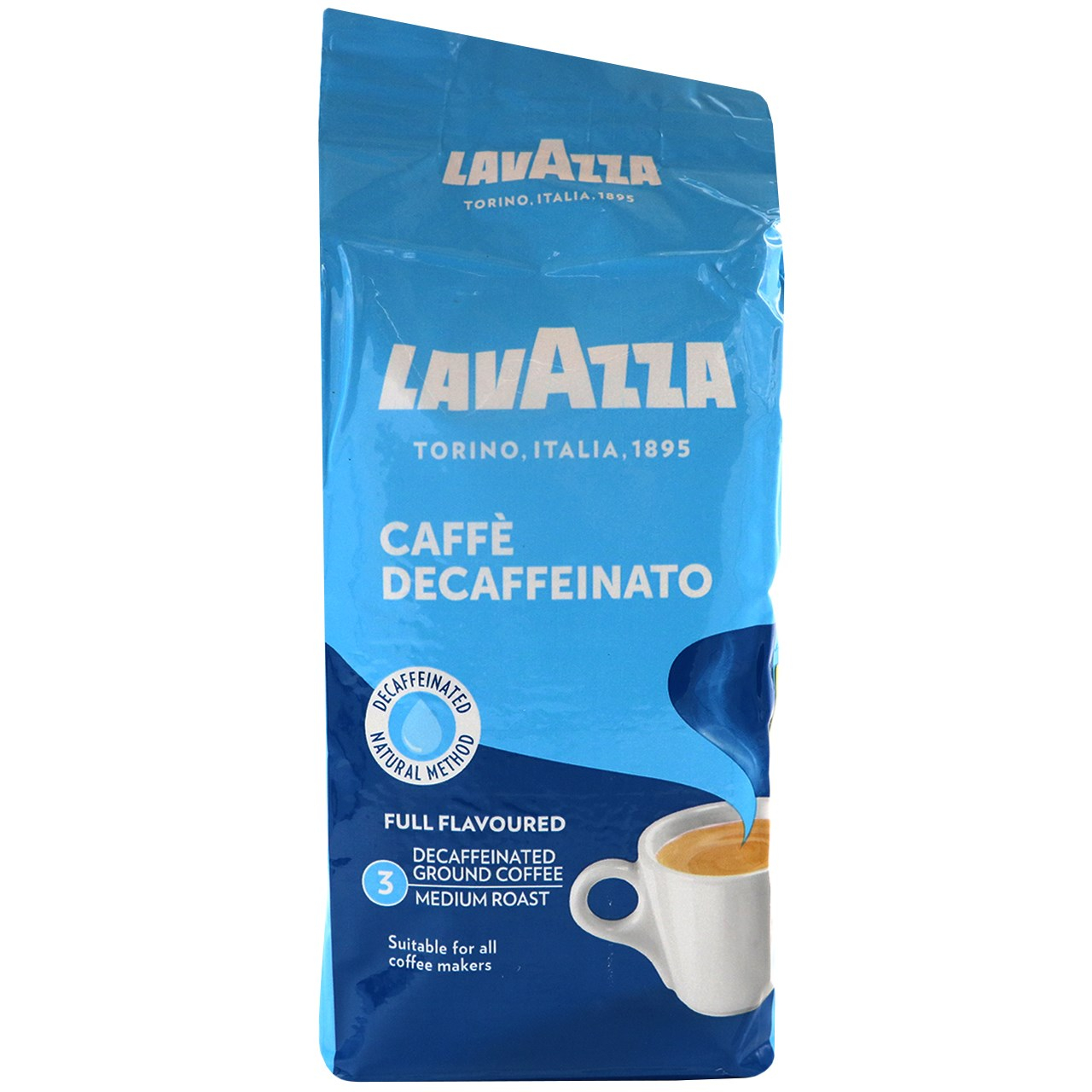 بسته قهوه لاواتزا مدل Cafe Decaffeinato حجم 250 گرم