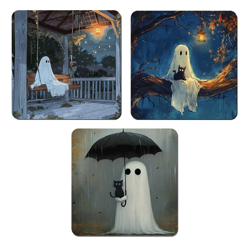 مگنت صباطرح مدل شبح کوچولو کد M1317 مجموعه 3 عددی