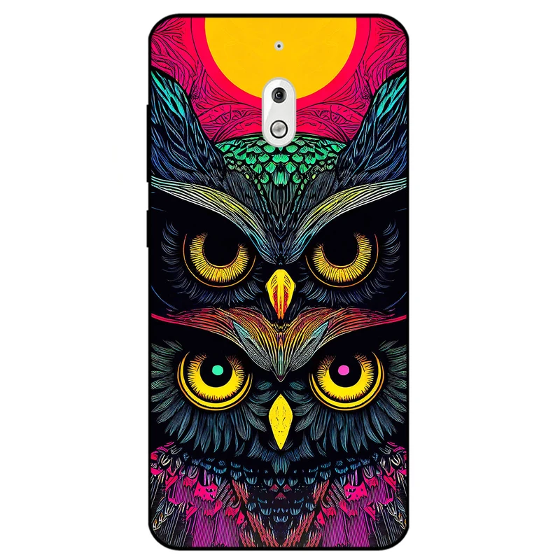 کاور مگافون طرح جغد مدل 1904 مناسب برای گوشی موبایل نوکیا 2.1     