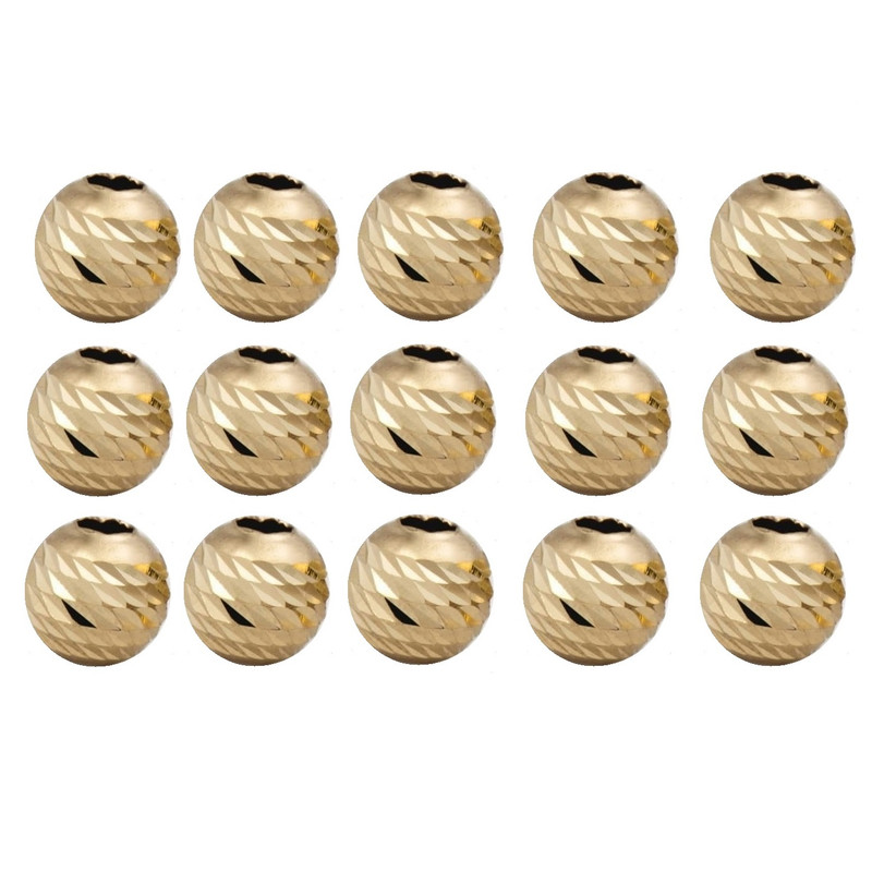 طلا گرمی 18 عیار گالری طلای نجفپور مدل گوی 1.5g  بسته پانزده عددی