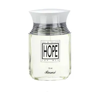 ادوتویلت مردانه رصاصی مدل Hope  حجم 75 میلی لیتر