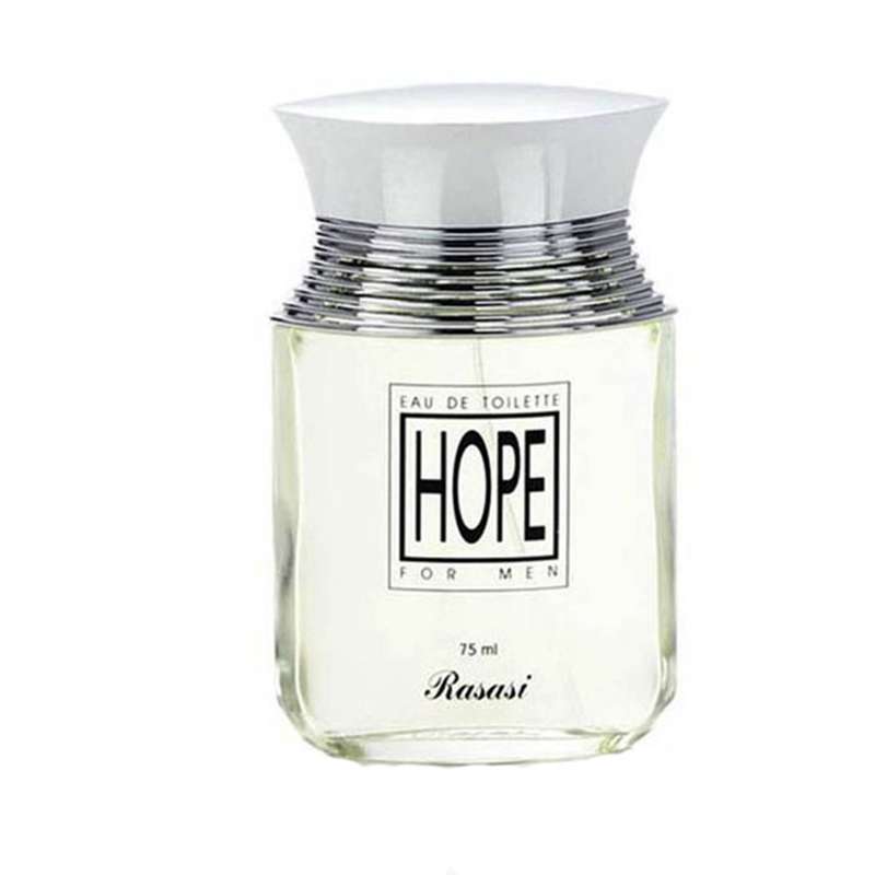 ادوتویلت مردانه رصاصی مدل Hope حجم 75 میلی لیتر ادوتویلت مردانه رصاصی مدل Hope حجم 75 میلی لیتر