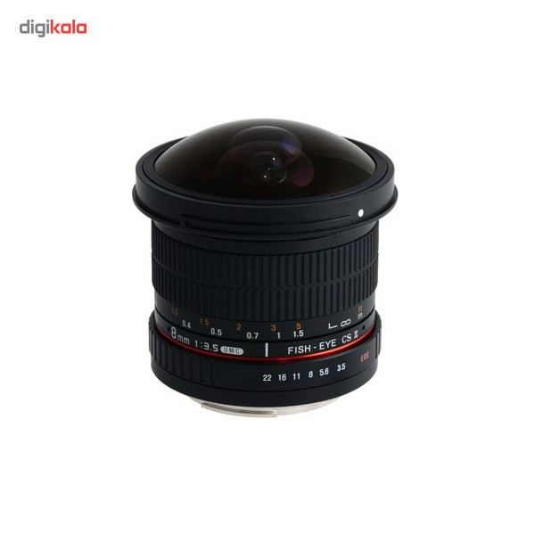 لنز سامیانگ سامیانگ 8mm f/3.5 Asph IF MC Fisheye CSII DH NIKON AE