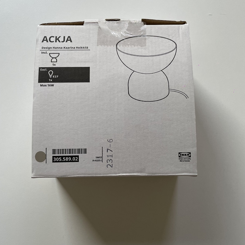 آباژور رومیزی ایکیا مدل ACKJA-NEW