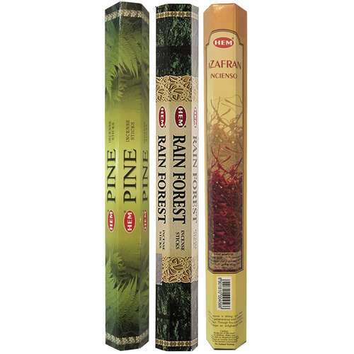 عود هم مدل RainForest Pine Saffron مجموعه 3 عددی