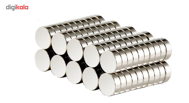 آهن ربای نیودیمیوم مدل دیسکی 5x2 بسته 100 عددی