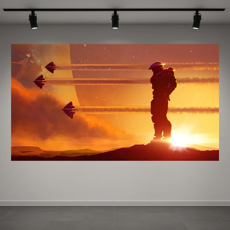 پوستر طرح گیم مدل halo کد AR3058896