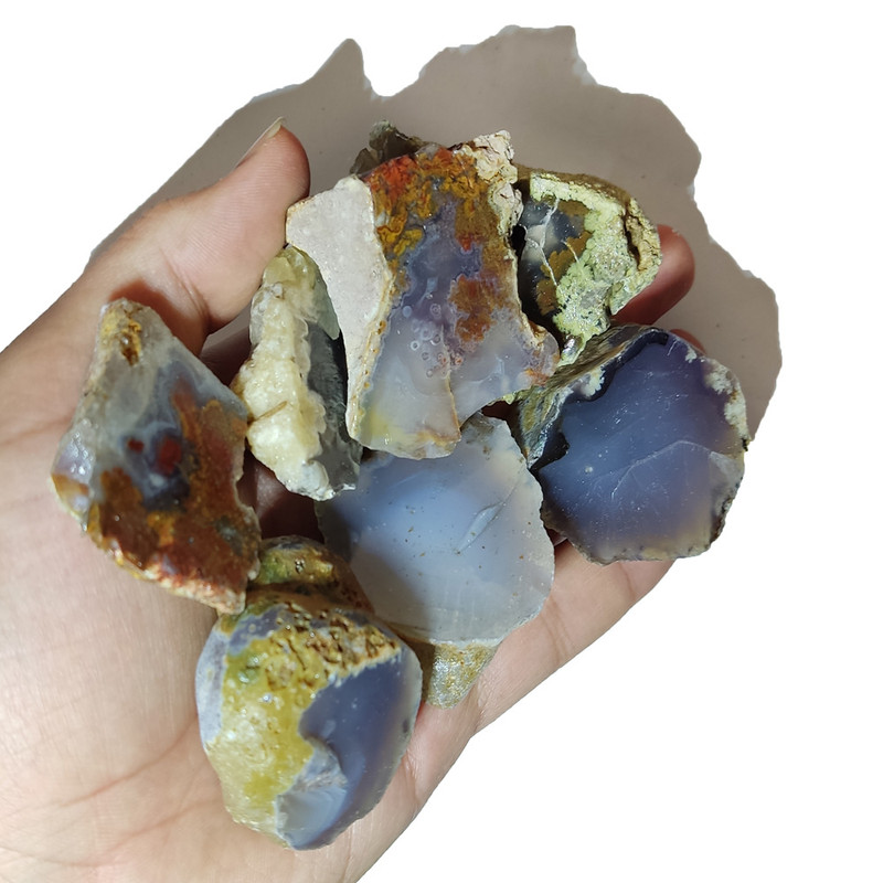 سنگ عقیق شجر مدل W 5 مجموعه 10 عددی