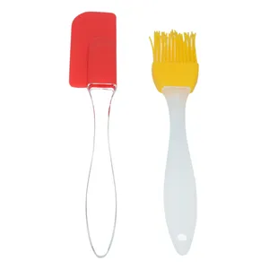 Popak Silicon Brush And Scraper Set