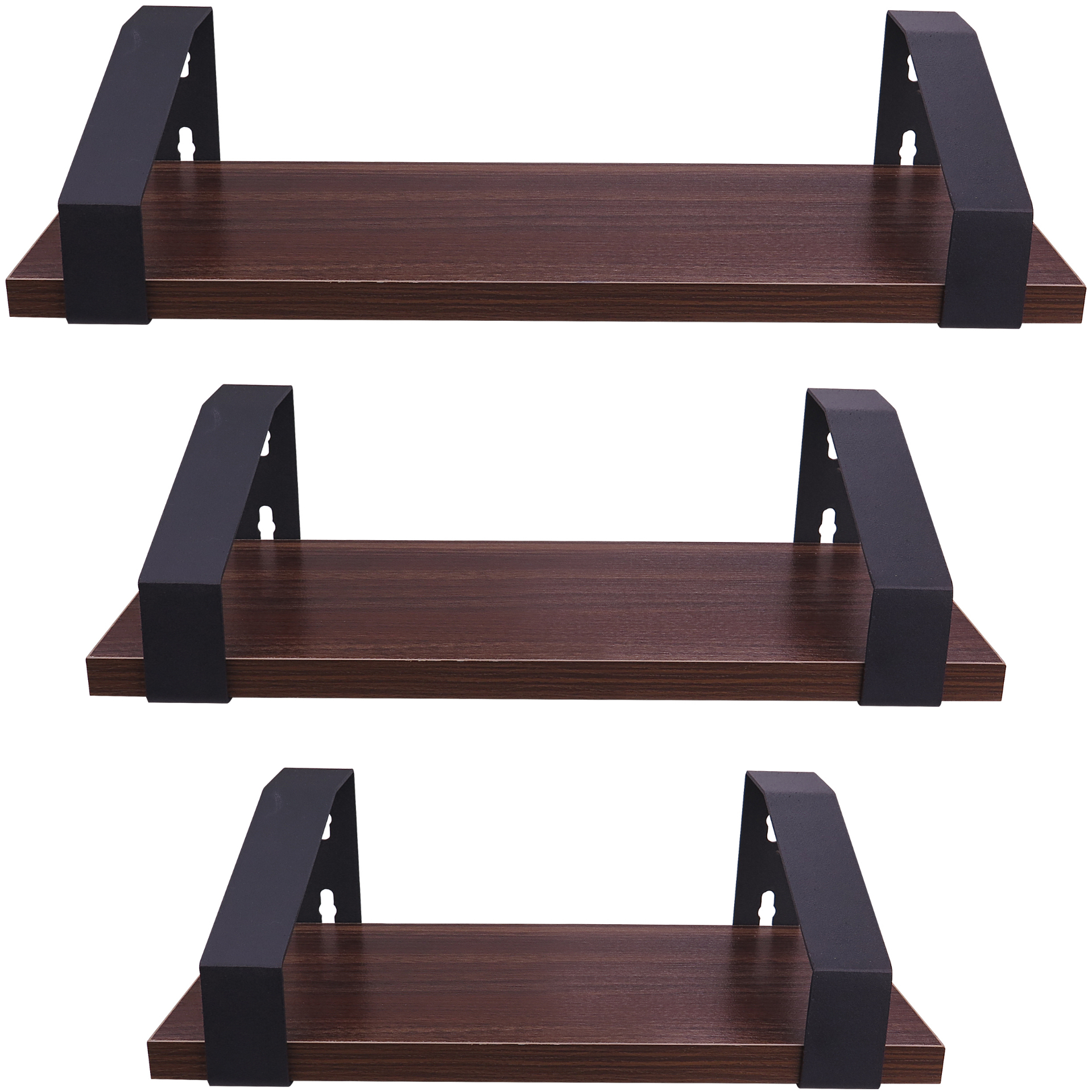 شلف دیواری طرح کلاسیک کد 106-1.5 مجموعه 3 عددی