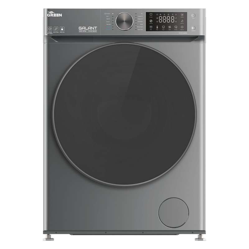 ماشین لباسشویی گرین مدل GWM120BL1400 ظرفیت 12 کیلوگرم