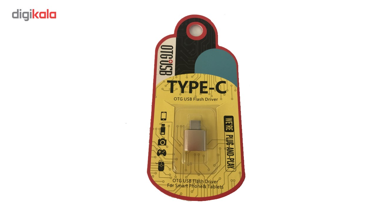 تبدیل USB به Type-C مدل C and Q