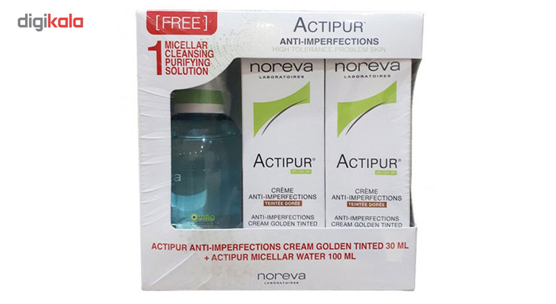 کرم ضد جوش نوروا مدل Actipur حجم 30 میلی لیتر بسته دو عددی بژ تیره # محلول پاک کننده هدیه کرم ضد جوش نوروا مدل Actipur حجم 30 میلی لیتر بسته دو عددی بژ تیره # محلول پاک کننده هدیه