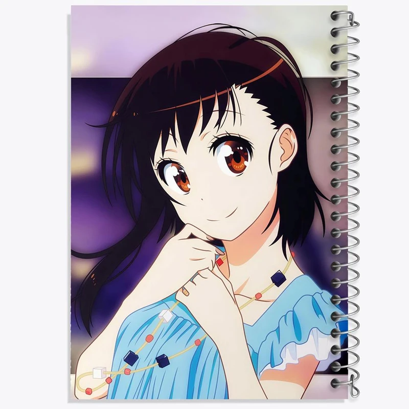 دفتر مشق 50 برگ خندالو مدل اونودرا انیمه عشق دروغین کد 17188