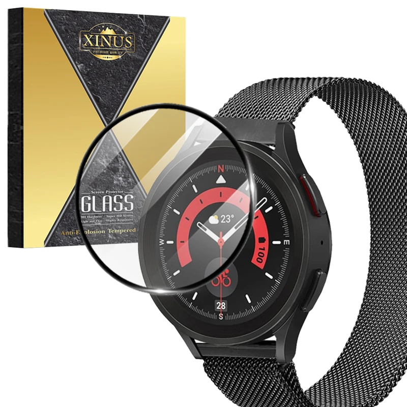 محافظ صفحه نمایش ژینوس مدل XWPM مناسب برای ساعت هوشمند سامسونگ Galaxy Watch 5 Pro / SM-R925F