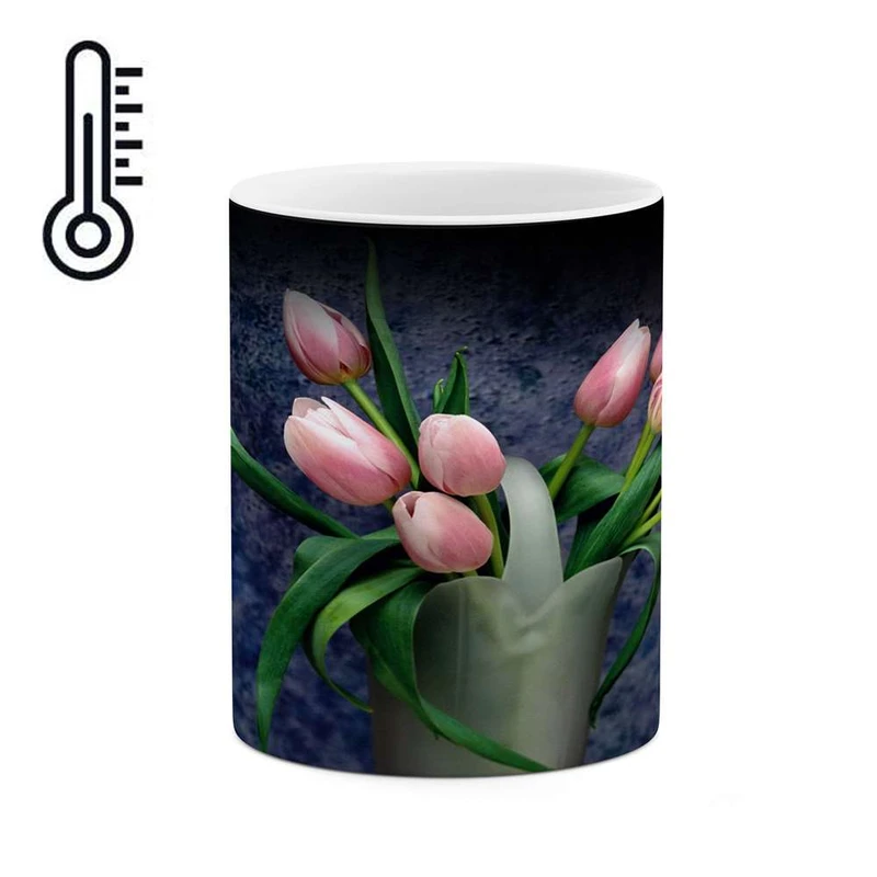 ماگ حرارتی کاکتی مدل گل کد mgh12118