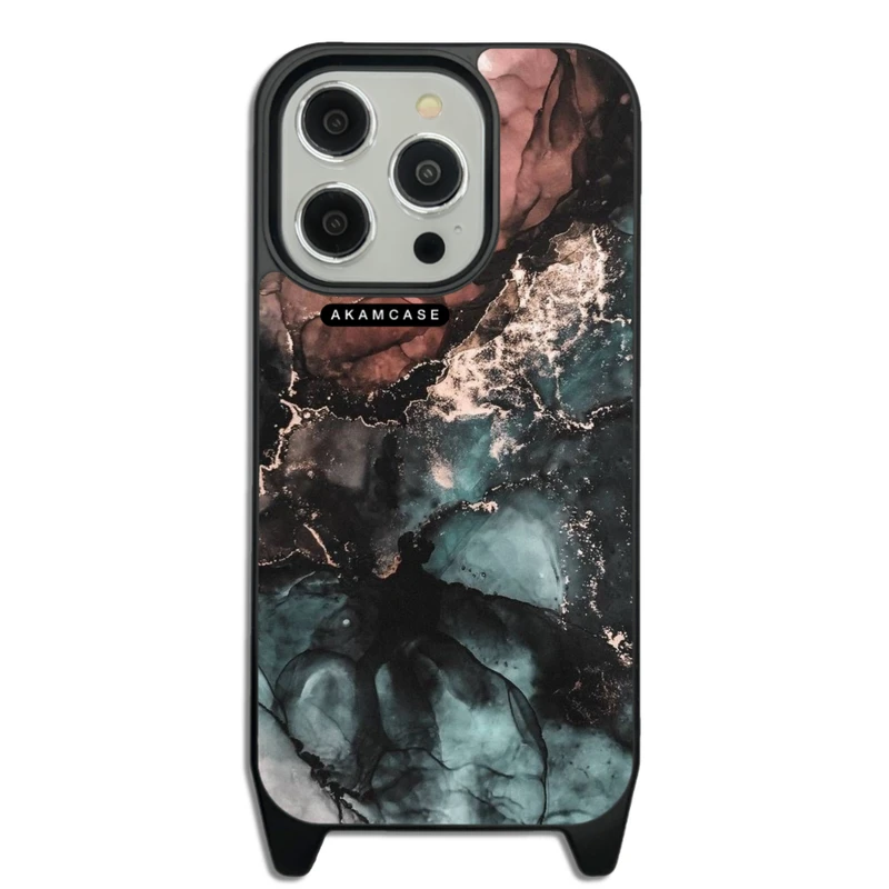کاور آکام مدل AMCWLA14PRO-MARBEL5 مناسب برای گوشی موبایل اپل iPhone 14 Pro