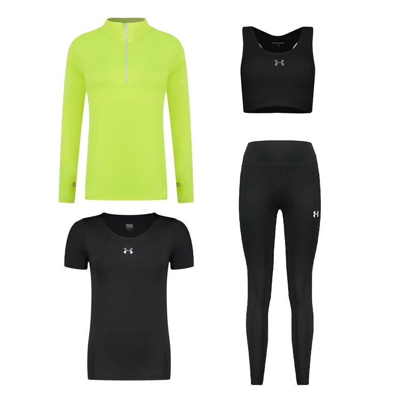 ست چهار تکه لباس ورزشی زنانه مدل 1801-4104-7101-276