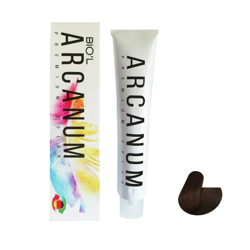 رنگ مو بیول مدل Arcanum شماره 5.7 حجم 120 میلی لیتر رنگ زیتونی