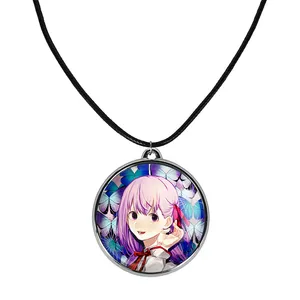 گردنبند خندالو مدل ساکورا و شیرو انیمه فیت استی نایت Fate Stay Night کد 2275222747