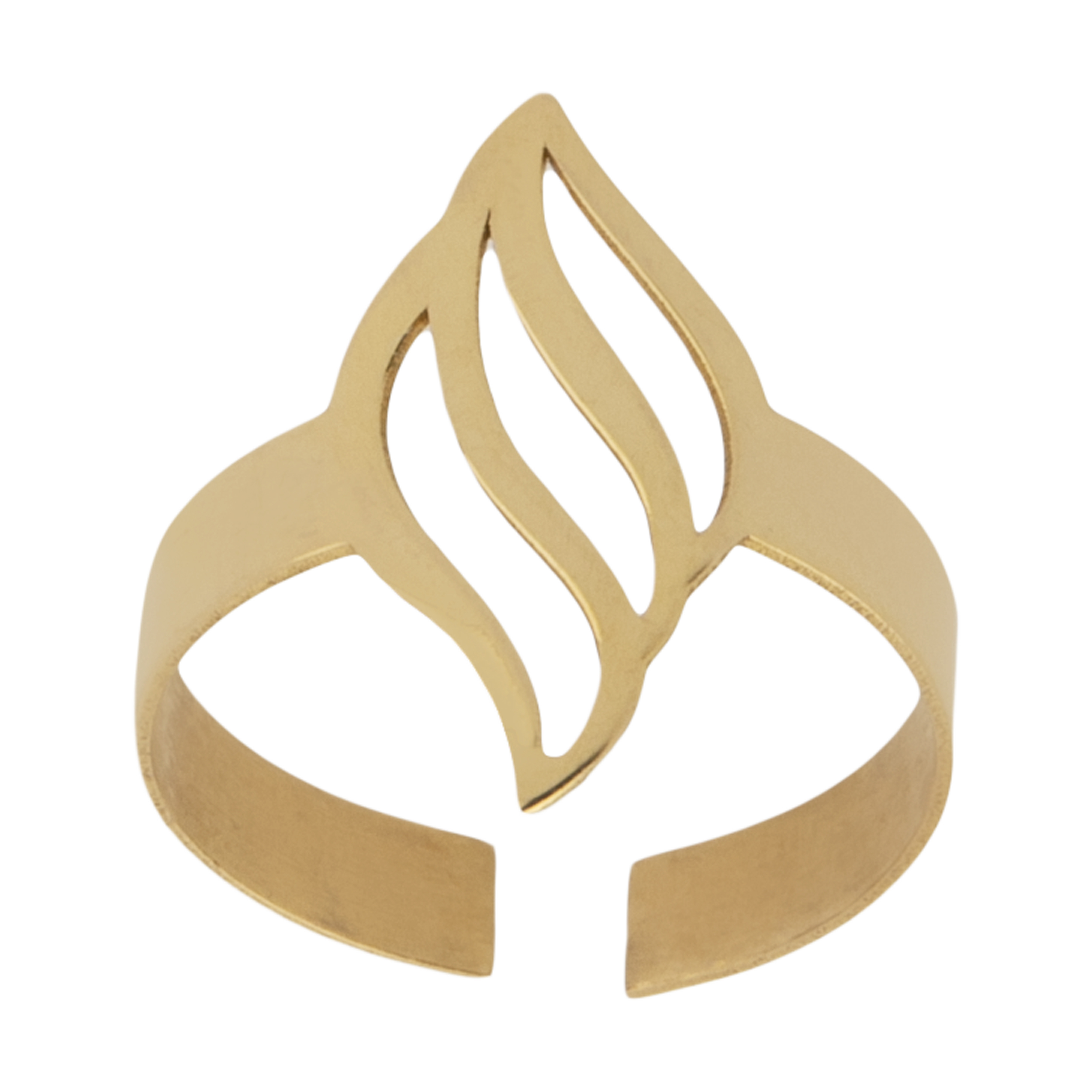 انگشتر طلا 18 عیار زنانه میو گلد مدل GD782-55