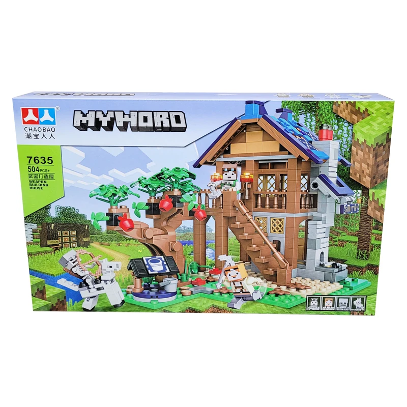 ساختنی 504 تکه مدل ماینکرافت کد 7635