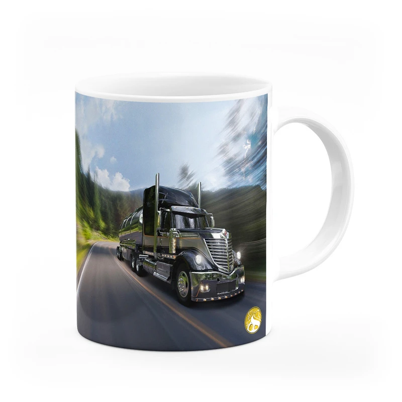 ماگ هومرو طرح کامیون INTERNATIONAL LONSTAR مدل MG9743