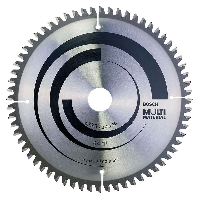 تیغ اره میزی بوش مدل Multi Material 64T - 235 MM
