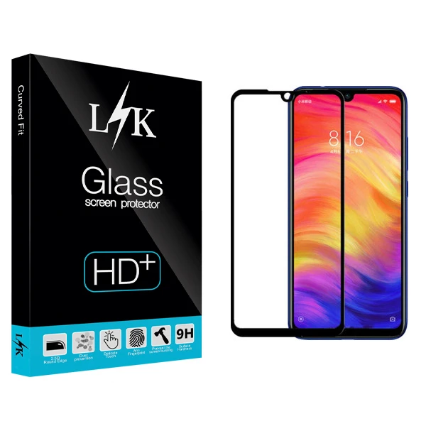 محافظ صفحه نمایش ال کی مدل Hard glass مناسب برای گوشی موبایل شیائومی Redmi 7