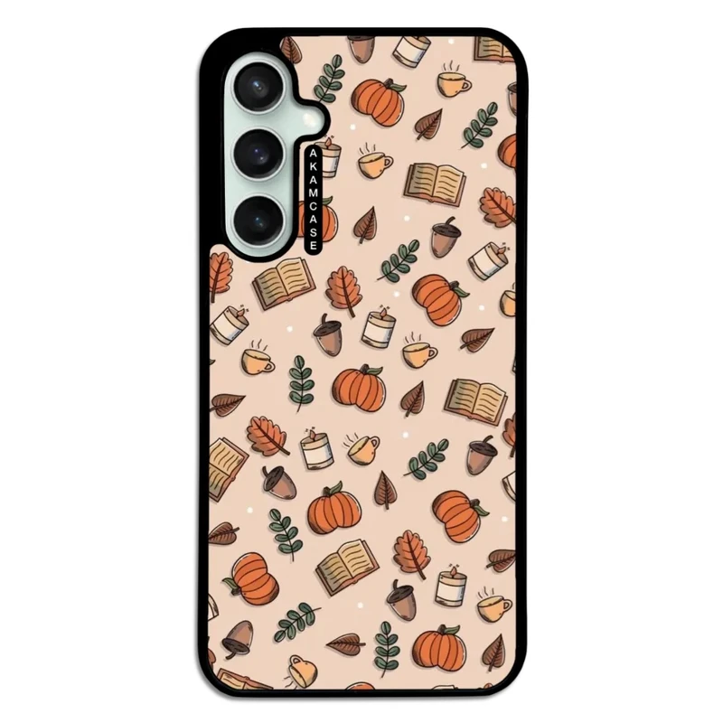 کاور آکام مدل AMC-WSGS23FE-PUMPKIN-7 مناسب برای گوشی موبایل سامسونگ Galaxy S23 FE