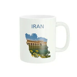 ماگ پادآفرین مدل نقشه ایران کد PM4211