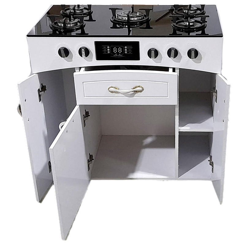 اجاق گاز 5 شعله هاکان مدل پنج شعله چهار /چدن گرد