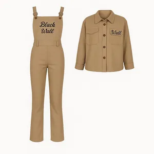 ست کت و سرهمی دخترانه مدل Bi