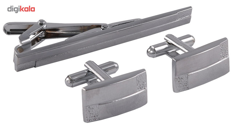 ست دکمه سر دست و گیره کراوات واته مدل SET04