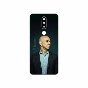 MAHOOT Jeff Bezos Cover Sticker for Nokia 5.1 Plus