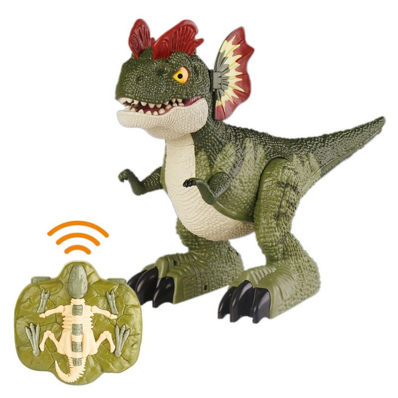 ربات کنترلی مدل دایناسور دودزا طرح Dilophosaurus
