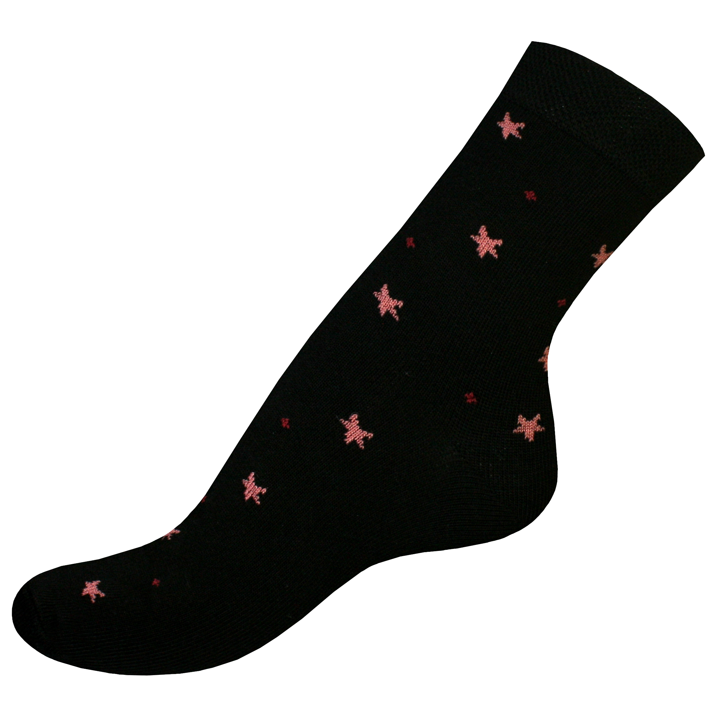 جوراب زنانه دیزر طرح ستاره کد fiory1374-BK