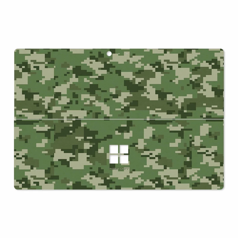 برچسب پوششی ماهوت مدل Army-Green-Pixel مناسب برای تبلت مایکروسافت Surface Pro 4 2015