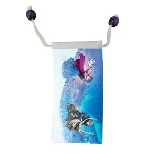 کاور عینک اطلس آبی طرح کارتون فروزن آنا و السا و اولاف و کریستف و سون مدل KE1273