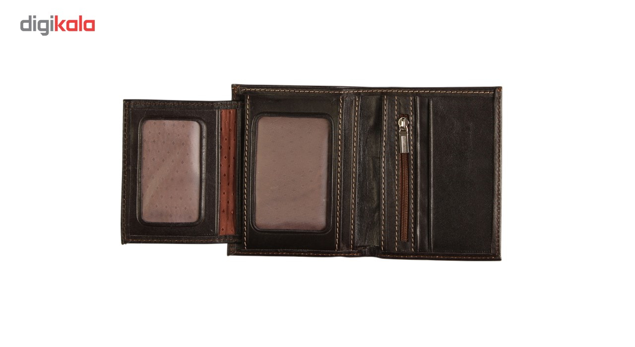 کیف پول جیبی کد M10-DarkBrown